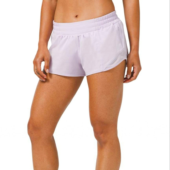 lululemon athletica Pants - Lululemon lavender dew hotty hot high rise 2.5”